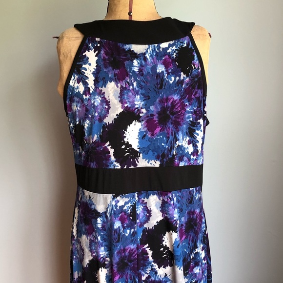 Susan Lawrence Maxi Dress Sundress Sleeveless Lrg - Picture 6 of 10